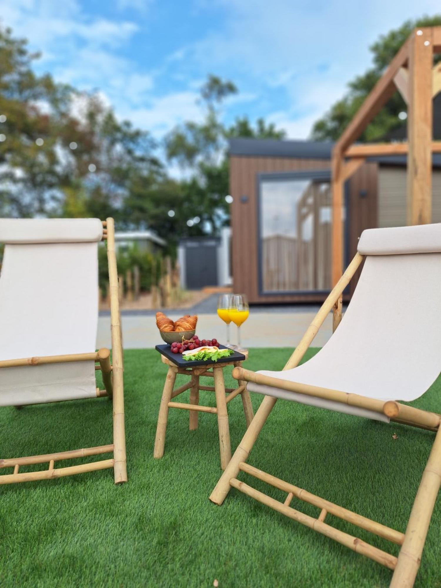 Heinkenszand 'Relax Lodge Sea' - Wellness Lodge In Zeeland - Private Sauna - Airco - Garden - Outdoor Swimming Pool - Free Wifi, Towels & Bed Linen מראה חיצוני תמונה