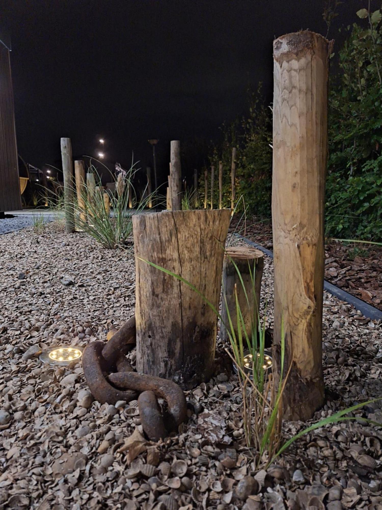 Heinkenszand 'Relax Lodge Sea' - Wellness Lodge In Zeeland - Private Sauna - Airco - Garden - Outdoor Swimming Pool - Free Wifi, Towels & Bed Linen מראה חיצוני תמונה