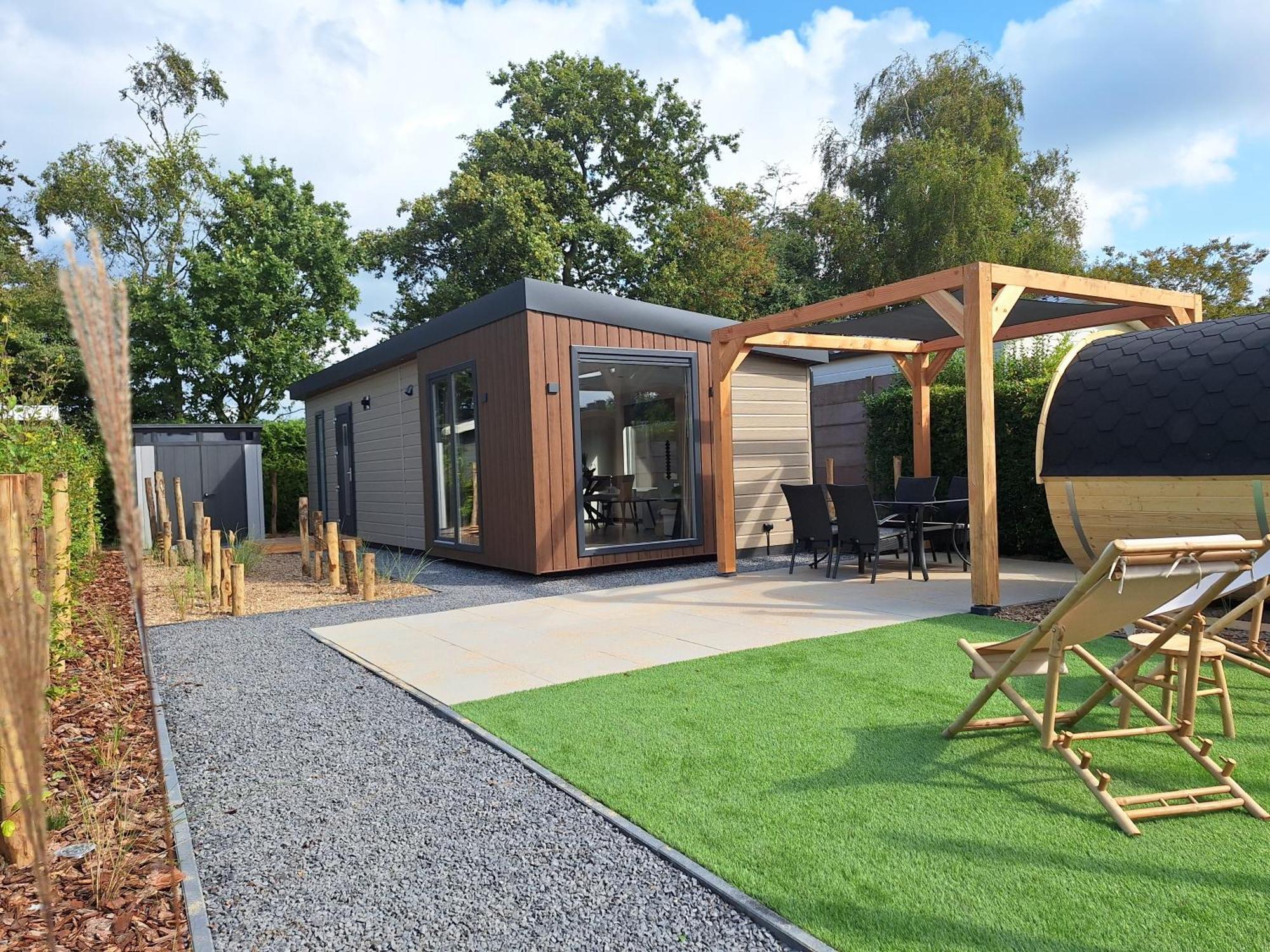 Heinkenszand 'Relax Lodge Sea' - Wellness Lodge In Zeeland - Private Sauna - Airco - Garden - Outdoor Swimming Pool - Free Wifi, Towels & Bed Linen מראה חיצוני תמונה